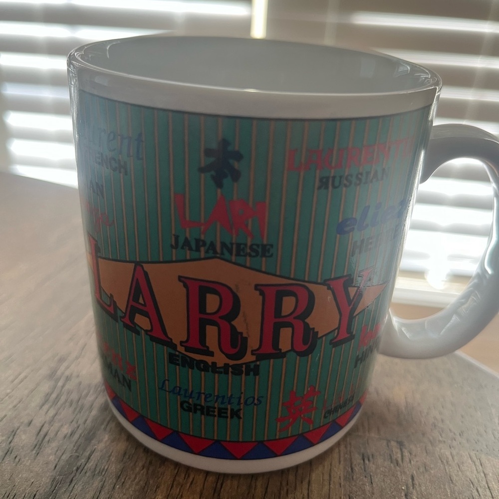 Multicolor Mug with Name Design